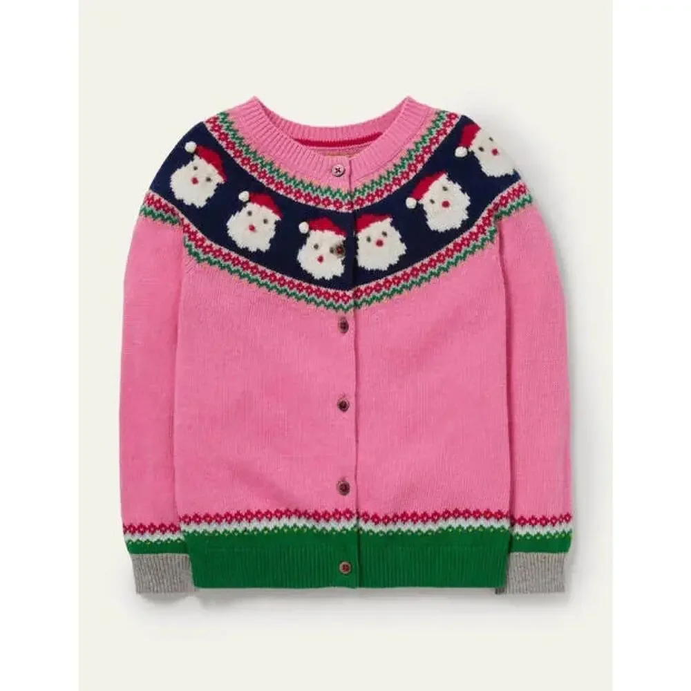 NWT❤️Mini Boden Cosy Fair Cardigan sz11/12Y